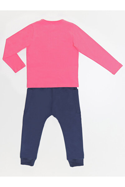 Denokids Japan Cats Girl's T-shirt Trousers Set