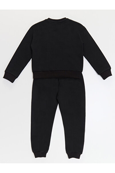 MSHB&G Black Cat Girls Tracksuit Bottom Top Set