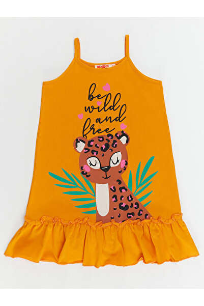 MSHB&G Leo Girl's Orange Dress