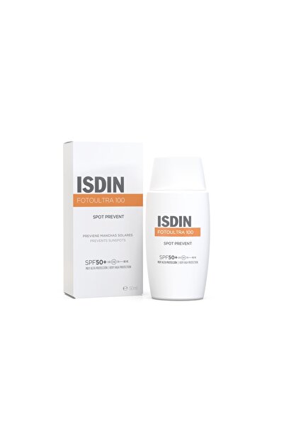 ISDIN Fluid de protecție solară pentru față cu SPF 50+ Spot Prevent Fusion Fluid, 50 ml