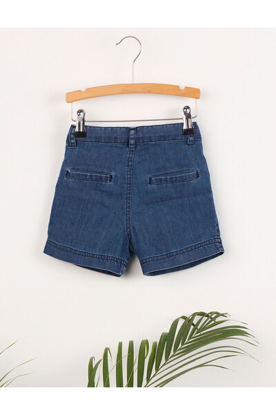 Ollie&Olla Pleated Boys' Denim Shorts