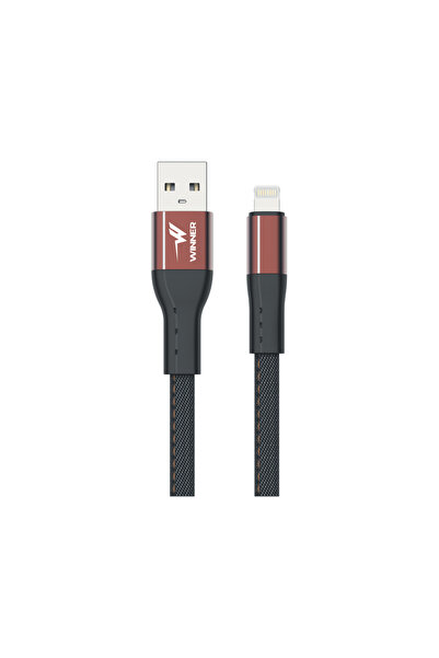 WINNER كابل iPhone Fabric USB إلى Lightning بطول 1.2 متر