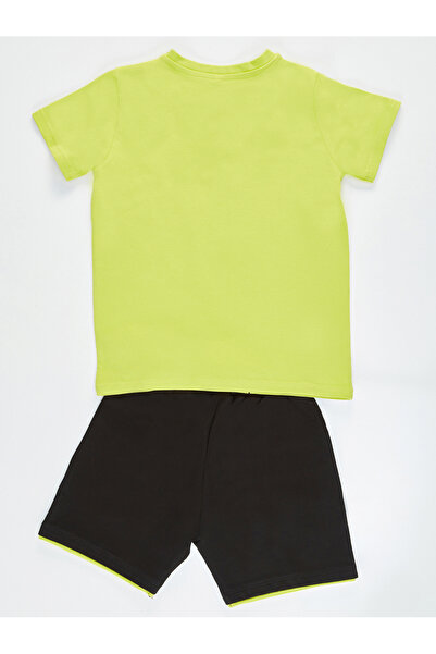 Denokids Cube Monsters Boys T-shirt Shorts Set