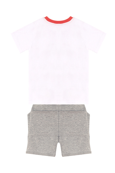 Denokids Crocodile Baggy Boys Summer T-Shirt Shorts Set