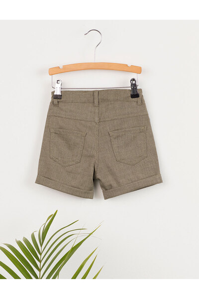 Ollie&Olla Green Woven Boys' Shorts