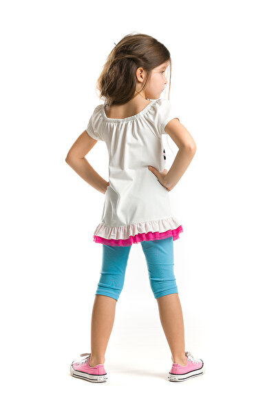 MSHB&G Pink Cat Girl's Tunic Set