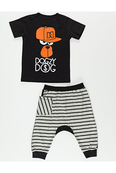 MSHB&G Dd Hiphop Boy's T-Shirt Capri Shorts Set