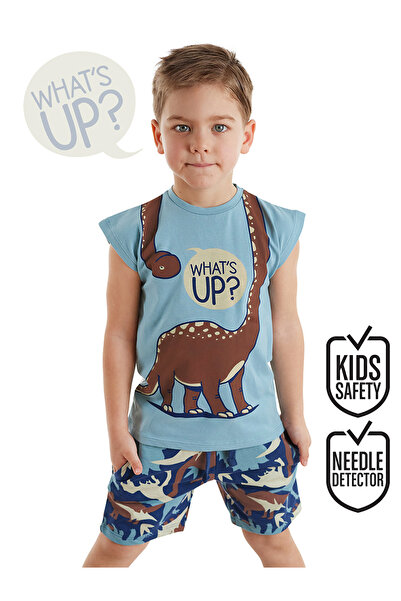 Denokids Boy's Summer Titan T-Shirt and Shorts Set