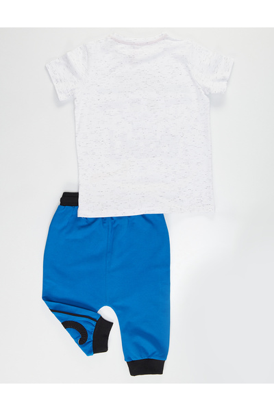 MSHB&G Xo Boom Boy's T-shirt Capri Shorts Set