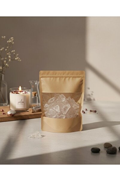 Solea Studio Jel Mum (Gel Wax) - Şeffaf, Kokusuz, Uzun Ömürlü - Dekoratif Mum...