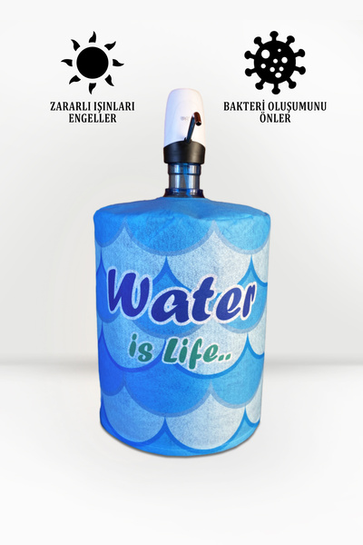 depdekor Dekoratif Damacana Kılıfı Sebil Damacana Örtüsü Desenli Damacana Gün...