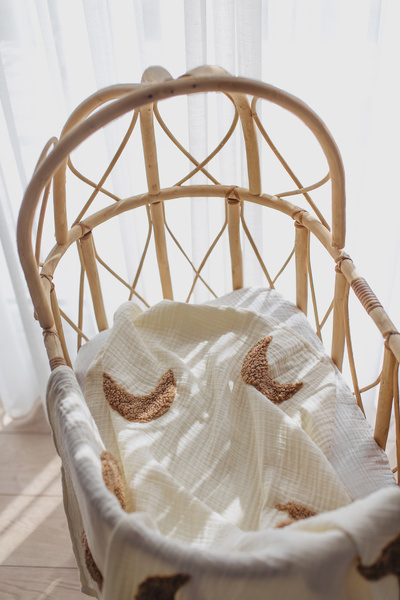 dery baby TAŞIMAK SİHİRDİR بطانية موسلين تيدي مون 4 طبقات - إكرو