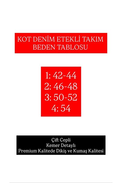 MİREL BUTİK ΕΛΙΤ ΓΥΝΑΙΚΕΙΟ ΣΕΤ ΤΖΙΝ ΜΕ ΦΟΥΣΤΑ