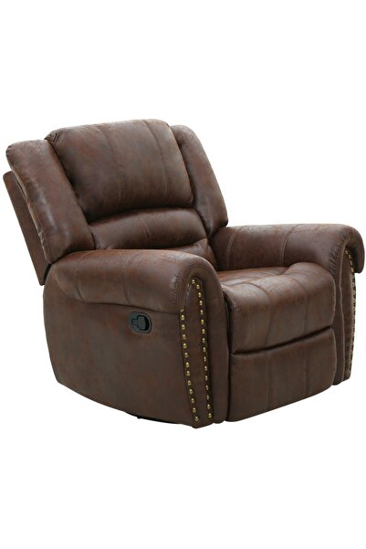 Woodies كرسي دوار فاخر قابل للإمالة - تصميم أنيق وداعم، لون بني CR9878XF71DIII
