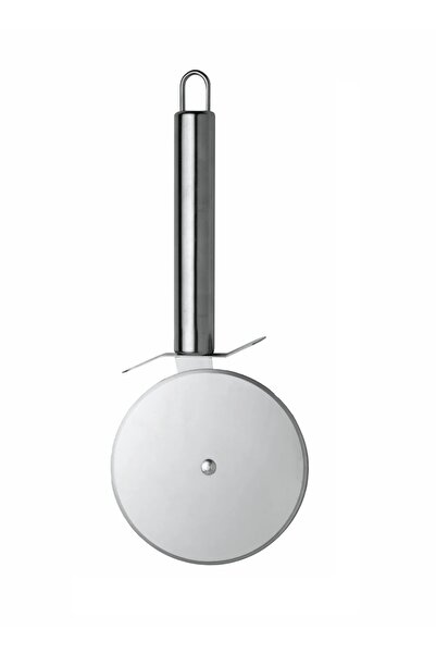 ZUZU MADE Paslanmaz Çelik 18 Cm Pizza Ruleti - Pizza Kesici Hamur Kesici Rulet