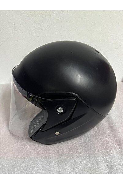 cesastore Kırılmaz Özellikli Yarım Kask mat siyah