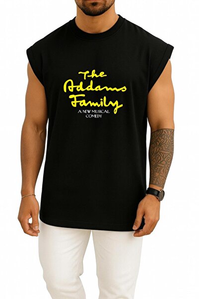 Bahriyeli Collection قصة فضفاضة قميص داخلي بتصميم مسرح موسيقي لعائلة أدامز