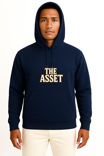 Bahriyeli Collection Hooded the Asset Foreign Series Chest Printed Unisex Swe...