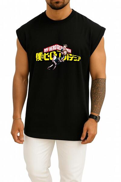Bahriyeli Collection oversized My Hero Academia, Τόμος 5 Μπλουζάκι με σχέδιο ...