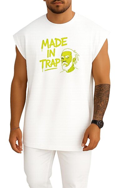 Bahriyeli Collection supradimensionat Ezhel Graffiti Style - Tricou cu design...