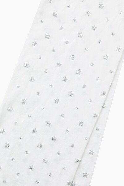 Bross Glitter star patterned thin panty children's socks