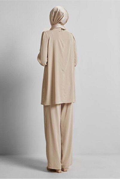 Alvina Stone Detail Pants Suit 45669