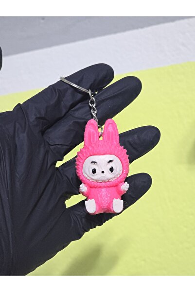 İB GLOBAL Breloc Labubuu Cadou roz - Breloc auto # 1.