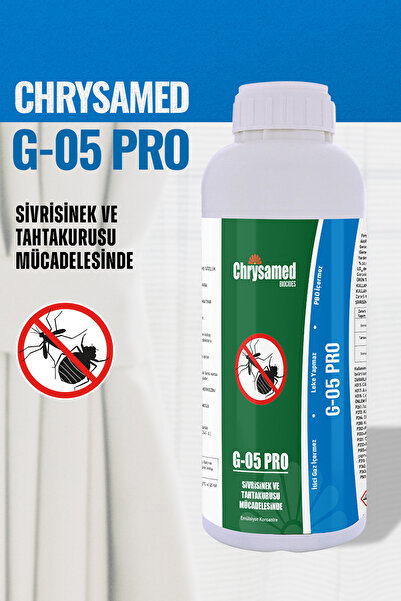 Chrysamed G-05 Pro 1 Lt. Bitki Özlü Konsantre Böcek Ilacı Haşere Öldürücü