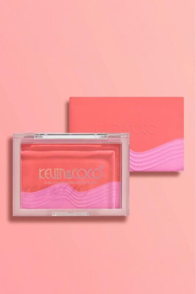 kevin coco 2’li Dual Color Dalga Desenli Allık No:1