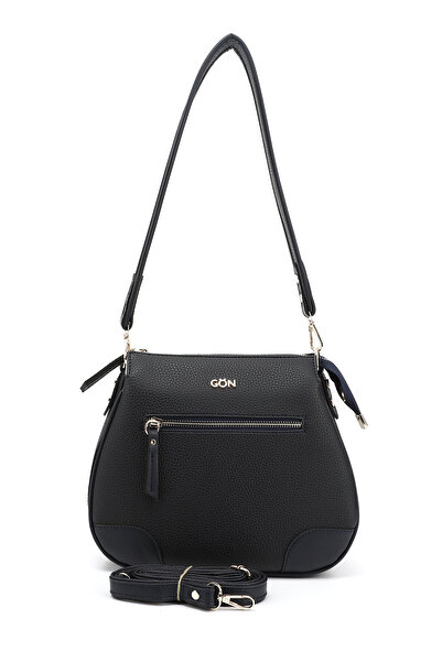 GÖNDERİ(R) DARK BLUE Gön Medium Size Women's Shoulder Bag Q6855