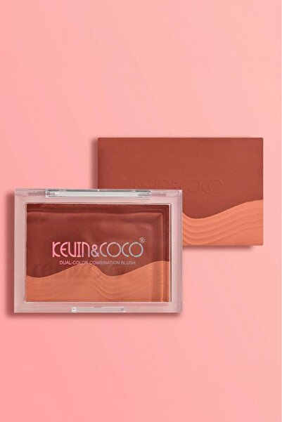 kevin coco 2’li Dual Color Dalga Desenli Allık No:4