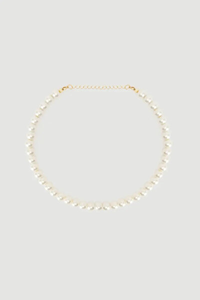 Gusto Pearl Necklace - White