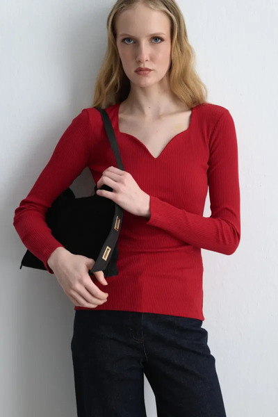 Gusto Suede Bag with Adjustable Strap - Black