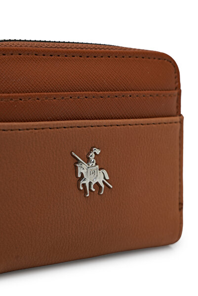 David Jones Women's Small Wallet & Card Holder, Soft Leather Portfolio Zippered Wallet with Coin Compartment