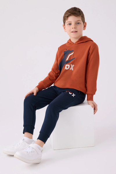 Rolypoly Σετ φόρμας καφέ για αγόρι