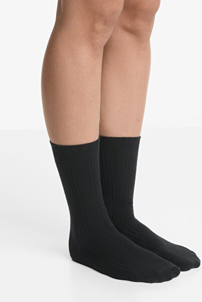 Oysho Modal blend classic socks with 13% cashmere