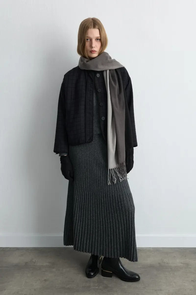 Gusto Quilted Jacket - Navy Blue