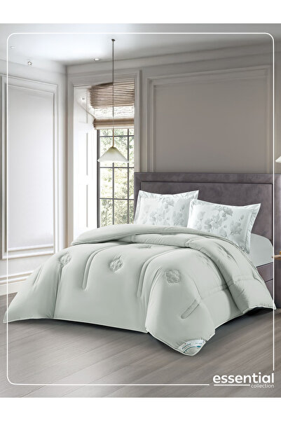 Donetella 3-Piece Comforter Set – King Size 260x240 cm, Microfiber, Digital Quilted 350 Gsm Filling