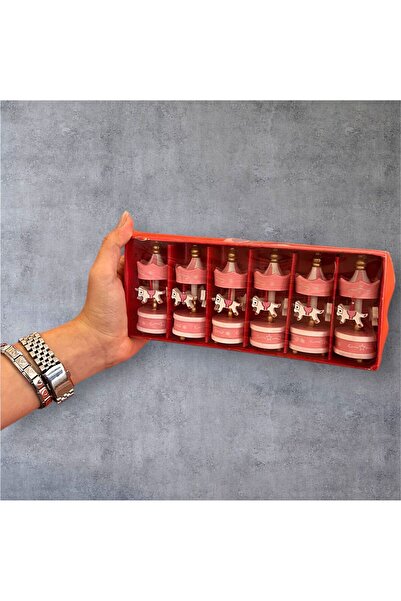 618 CONCEPT 6 lı Ahşap Mini Atlı Karınca El Yapımı Nostaljik Atlı Karınca