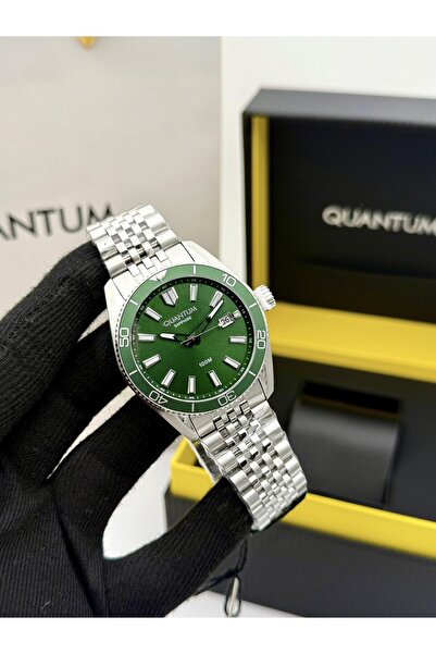 Quantum Adg1215 Men Wrist Watch Silver Inside Blue Color