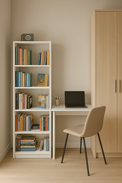 Alesta Life 5 Raflı/Gözlü Kitaplık