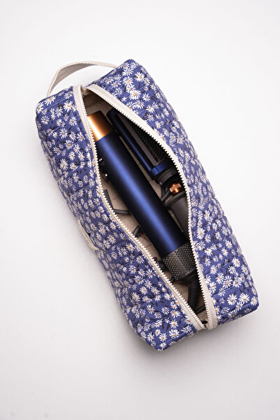 estrella paris PAPATYA Dy-son Airwrap і всі прилади для укладання волосся XL розмір Сумка для подорожей СИНЯ ЛІНІЯ