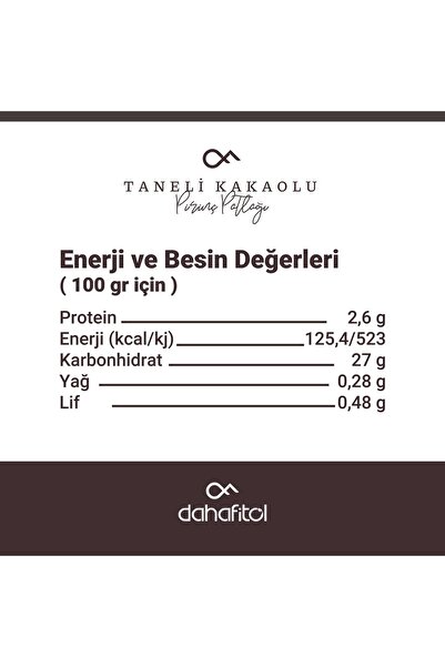 Dahafitol 350 Gr Grained Cocoa Rice Pump