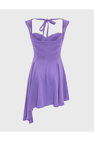 İLVİ Sophy Purple Women's Dress
