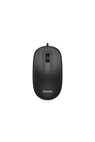 Philips SPK7238 USB Kablolu 1200DPI 3 Tuşlu Optik Mouse Siyah