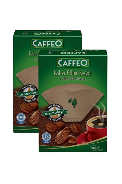 Caffeo Kahve Filtresi 1x4/80  2'li Paket  160 Filtre