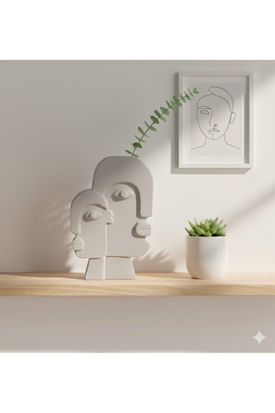 Livava Κεραμικό βάζο Picasso Grey - 28Χ18