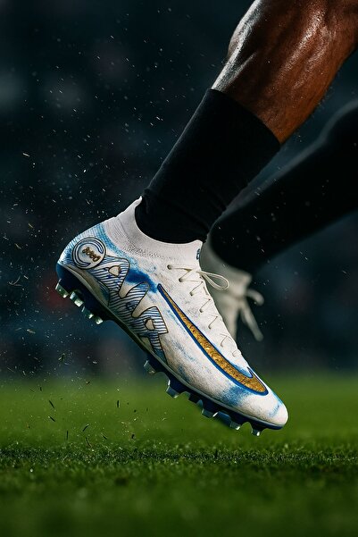 Liarca Pro-X Profesyonel Futbol Ayakkabısı Halısaha Çim Saha Çoraplı Çocuk Krampon Yetişkin