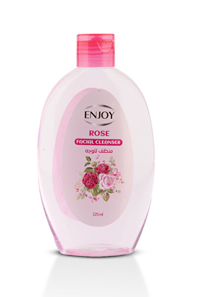 Enjoy Facial Cleanser with Rose | Deep Cleansing, Antibacterial, Removes Dirt & Makeup, 225ml