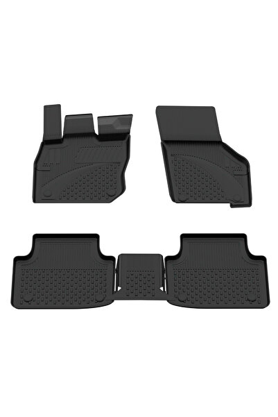 Sahler Skoda Octavia TSI EVO e-TEC 2020+ Uyumlu Araca Özel 4.5D Havuzlu Oto Paspas - Octavia